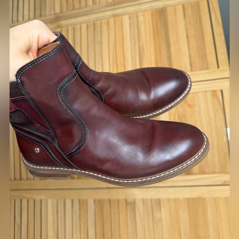 PIKOLINOS women Chukka Boots in Chestnut and Burgundy - Picture 15 of 16